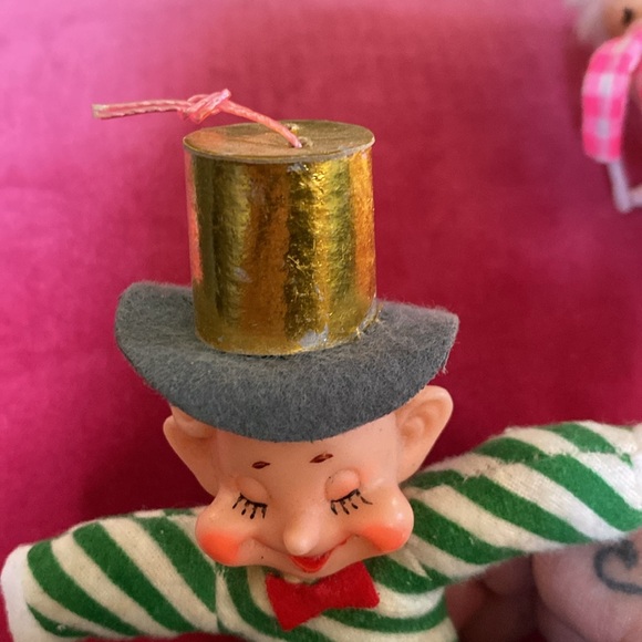 Vintage 1950s Noel, Japan elf andfairy ornament - Picture 5 of 8